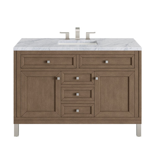 James Martin Vanities Chicago 47.81'' Vanity & Reviews Perigold